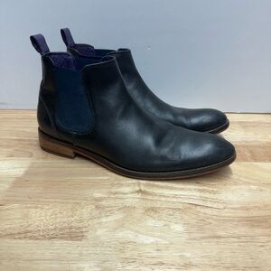 Ted Baker London Black Chelsea Boots